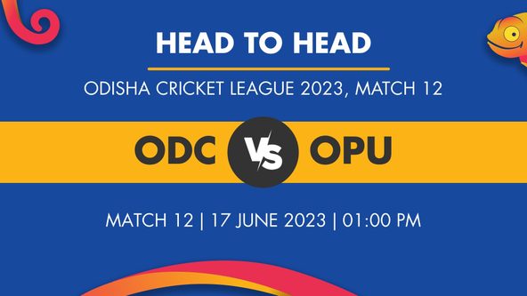 ODC vs OPU Player Stats for Match 12, ODC vs OPU Prediction Who Will Win Today's OCL Match Between Odisha Cheetahs and Odisha Pumas