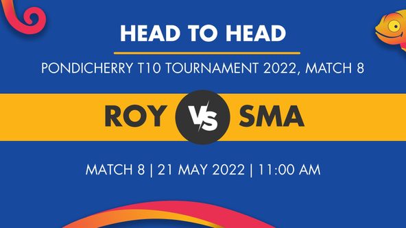 ROY vs SMA Player Stats, Match 8 - Who Will Win Today’s Pondicherry T10 Tournament Match Between Royals and Smashers