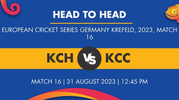 KCH vs KCC Player Stats for Match 16, KCH vs KCC Prediction Who Will Win Today's European Cricket Series Germany, Krefeld Match Between Koln Challengers and Koln CC