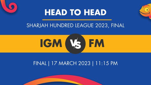 IGM vs FM Player Stats for Final - Who Will Win Today's Sharjah Hundred League Match Between Interglobe Marine and Future Mattress