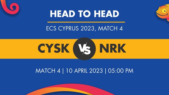 CYSK vs NRK Player Stats for Match 4, CYSK vs NRK Prediction Who Will Win Today's ECS Cyprus Match Between Cyprus Super Kings and Napa Royal Kings