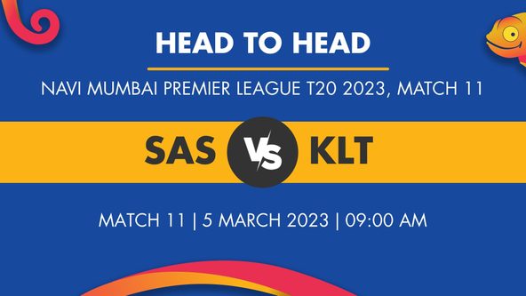 SAS vs KLT Player Stats for Match 11 - Who Will Win Today's NMPL T20 Match Between Sanpada Scorpions and Kalyan Tuskers