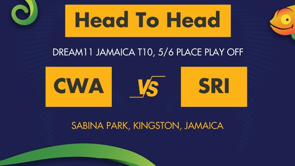 CWA vs SRI Match Prediction, Dream11 Jamaica T10, 5/6 Place Play off - Who Will Win Today’s Dream11 Jamaica T10 Match Between Cornwall Warriors and Surrey Risers