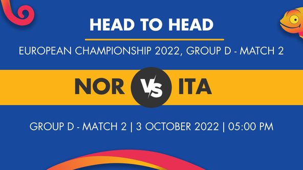 NOR vs ITA Player Stats for Group D - Match 2 - Who Will Win Today's European Championship Match Between Norway and Italy