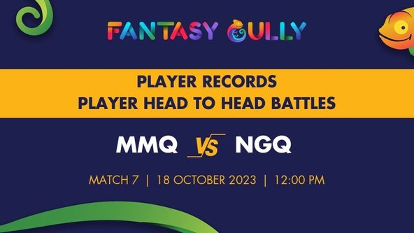 MMQ vs NGQ player battle, player records and player head to head records for Match 7, Tanzania Women's Premier League 2023