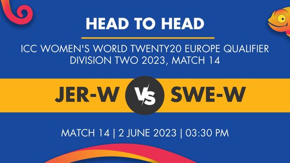 JER-W vs SWE-W Player Stats for Match 14, JER-W vs SWE-W Prediction Who Will Win Today's ICC WWT20 Europe Qualifier Div Two Match Between Jersey Women and Sweden Women