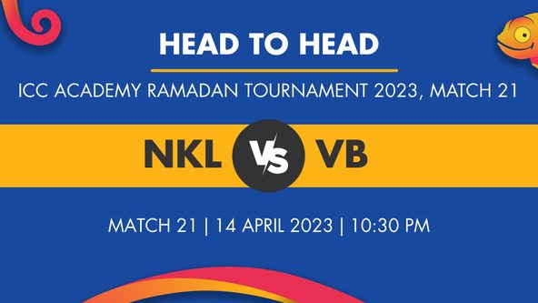 NKL vs VB Player Stats for Match 21, NKL vs VB Prediction Who Will Win Today's ICC Academy Ramadan Tournament Match Between Nakheel and Valley Boys