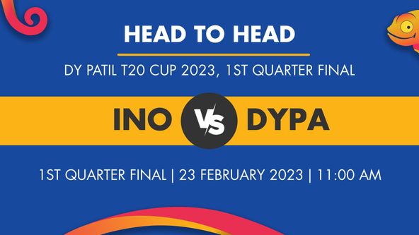 INO vs DYPA Player Stats for 1st Quarter Final - Who Will Win Today's DY Patil T20 Cup Match Between Indian Oil and DY Patil Group A