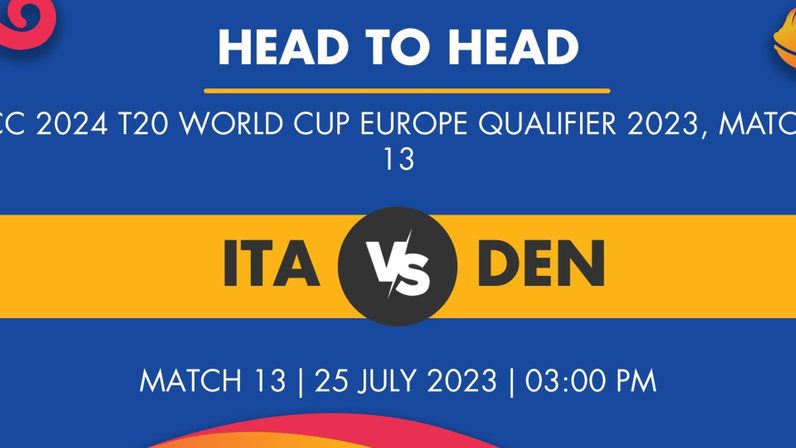 Ita Vs Den Player Stats For Match 13 Ita Vs Den Prediction Who Will Win Todays Icc 2024 T20 3907