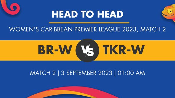 BR-W vs TKR-W Player Stats for Match 2, BR-W vs TKR-W Prediction Who Will Win Today's WCPL Match Between Barbados Royals Women and Trinbago Knight Riders Women