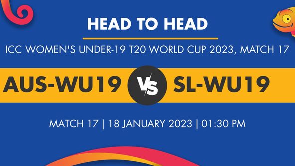 AU-WU19 vs SL-WU19 Player Stats for Match 17 - Who Will Win Today's ICC Women's U-19 T20 WC Match Between Australia Women Under-19 and Sri Lanka Women Under-19