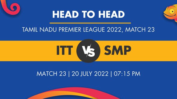 ITT vs SMP Player Stats for Match 23 - Who Will Win Today's TNPL Match Between IDream Tiruppur Tamizhans and Siechem Madurai Panthers