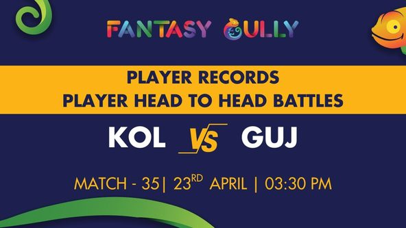 KKR vs GT player preview stats for Match 35, IPL 2022