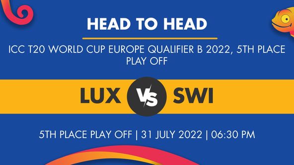 LUX vs SWI Player Stats for 5th Place Play off - Who Will Win Today's ICC T20 World Cup Europe Qualifier B Match Between Luxembourg and Switzerland