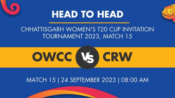 OWCC vs CRW Player Stats for Match 15, OWCC vs CRW Prediction Who Will Win Today's Chhattisgarh Women's T20 Cup Invitation Tournament Match Between Odisha Women CC and Chhattisgarh Red Women