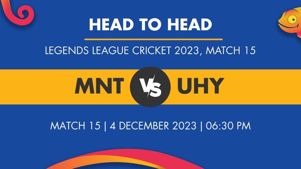 MNT vs UHY Player Stats for Match 15, MNT vs UHY Prediction Who Will Win Today's LLC Match Between Manipal Tigers and Urbanrisers Hyderabad