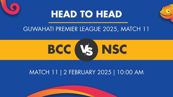 BCC vs NSC Player Stats for Match 11, BCC vs NSC Prediction Who Will Win Today's Guwahati Premier League Match Between Bud Cricket Club and New Star Club