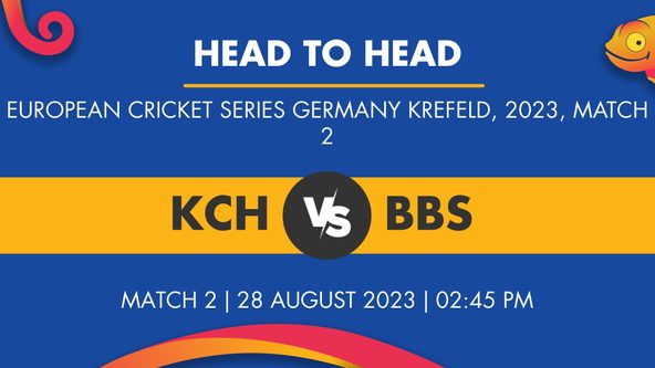 KCH vs BBS Player Stats for Match 2, KCH vs BBS Prediction Who Will Win Today's European Cricket Series Germany, Krefeld Match Between Koln Challengers and Bonn Blue Star