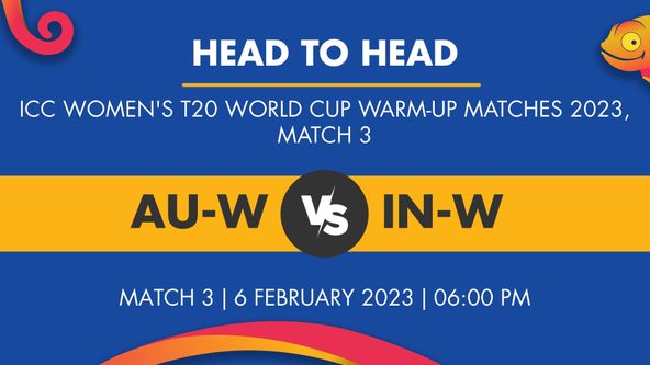 AU-W vs IN-W Player Stats for Match 3 - Who Will Win Today's ICC WT20 WC Warm-up Matches Match Between Australia Women and India Women