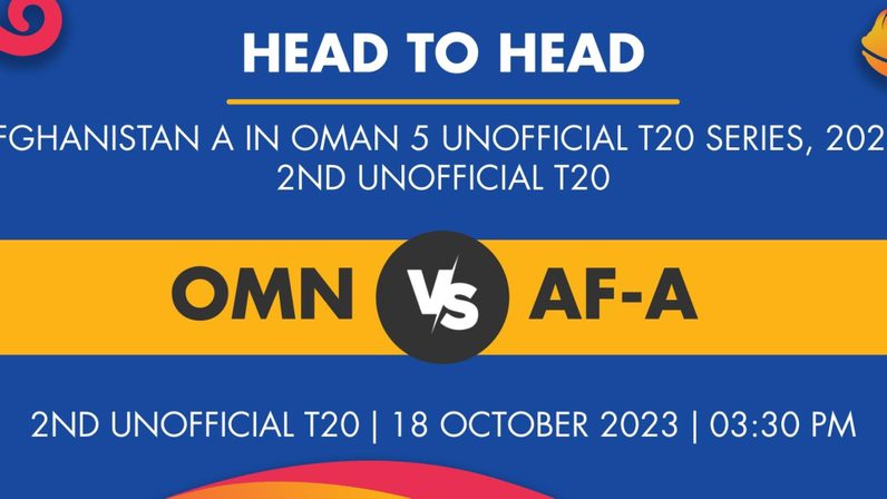 OMN Vs AF-A Player Stats For 2nd Unofficial T20, OMN Vs AF-A Prediction ...