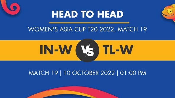 IN-W vs TL-W Player Stats for Match 19 - Who Will Win Today's Women's Asia Cup T20 Match Between India Women and Thailand Women