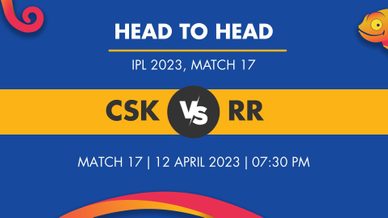 IPL 2023: Match 17, CSK vs RR Today Match Prediction - Who will win today's  IPL match?