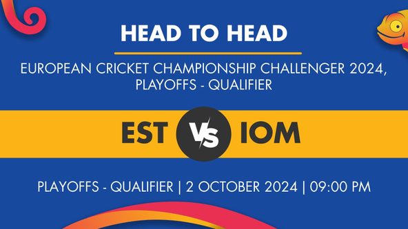 EST vs IOM Player Stats for Playoffs - Qualifier, EST vs IOM Prediction Who Will Win Today's European Cricket Championship Challenger Match Between Estonia and Isle of Man