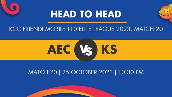 AEC vs KS Player Stats for Match 20, AEC vs KS Prediction Who Will Win Today's KCC FRiENDi mobile T10 Elite League Match Between Al Mulla Exchange and Kuwait Swedish