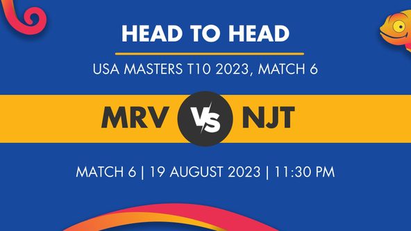 MRV vs NJT Player Stats for Match 6, MRV vs NJT Prediction Who Will Win Today's USA Masters T10 Match Between Morrisville Unity and New Jersey Tritons