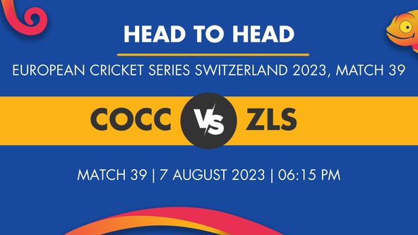 COCC vs ZLS Player Stats for Match 39, COCC vs ZLS Prediction Who Will Win Today's European Cricket Series Switzerland Match Between Cossonay and Zurich Lions