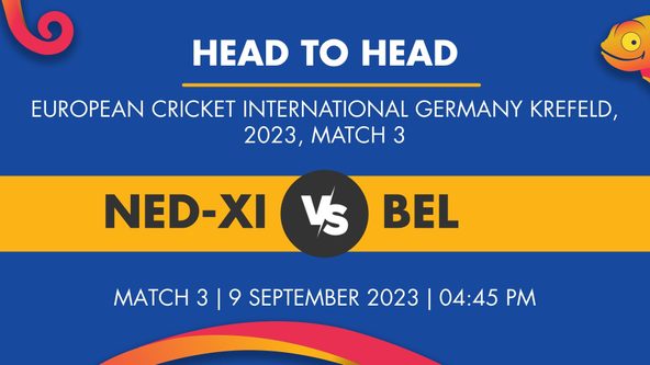 NED-XI vs BEL Player Stats for Match 3, NED-XI vs BEL Prediction Who Will Win Today's European Cricket International Germany, Krefeld Match Between Netherlands XI and Belgium