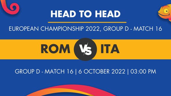 ROM vs ITA Player Stats for Group D - Match 16 - Who Will Win Today's European Championship Match Between Romania and Italy