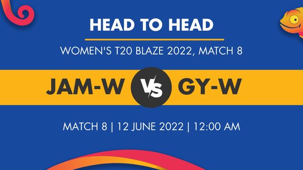 JAM-W vs GY-W Player Stats for Match 8 - Who Will Win Today's West Indies Women's T20 Blaze Match Between Jamaica Women and Guyana Women