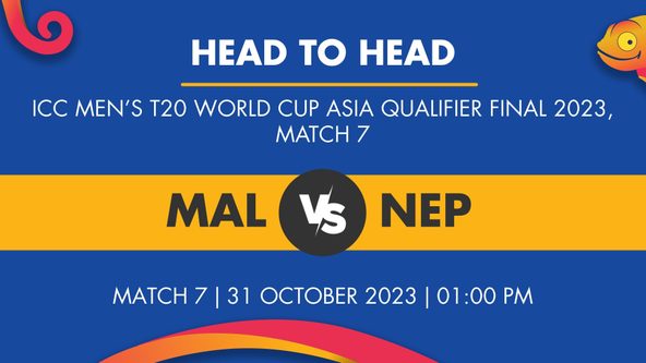 MAL vs NEP Player Stats for Match 7, MAL vs NEP Prediction Who Will Win Today's ICC Men’s T20 World Cup Asia Qualifier Final Match Between Malaysia and Nepal