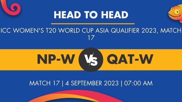 NP-W vs QAT-W Player Stats for Match 17, NP-W vs QAT-W Prediction Who Will Win Today's ICC Women's T20 World Cup Asia Qualifier Match Between Nepal Women and Qatar Women