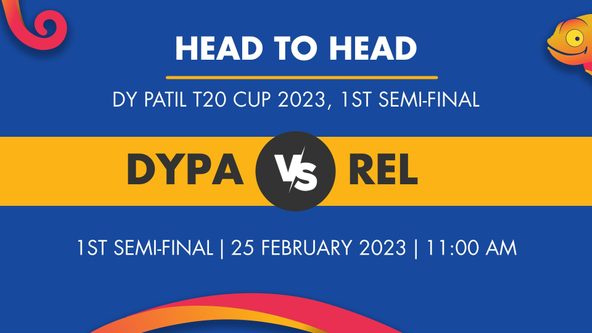 DYPA vs REL Player Stats for 1st Semi-Final - Who Will Win Today's DY Patil T20 Cup Match Between DY Patil Group A and Reliance 1